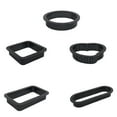 thumbnail image 4 of Transemion 1/2/3/5 Cake Mold Mousse Circle Perforated Ring Decorating Tool Dessert DIY Non-Stick Bakeware Muffin Household Kitchen Square 1 Pc, 4 of 6