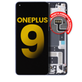 thumbnail image 1 of Assemblage de Remplacement OLED avec Cadre Compatible pour OnePlus 9 (Version Nord-Américaine) (Reconditionné) (Mist d'Hiver), 1 of 1