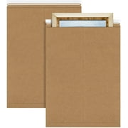 APQ Pack of 5 Kraft Rigid Mailers 20 x 27. Paperboard envelopes 20" x 27" Self-Seal Photo mailers. Peel and Seal