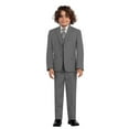 thumbnail image 2 of Gioberti Boy's Formal 3-Piece Suit, Jacket, Vest, and Dress Pants Suit Set, 2 of 4