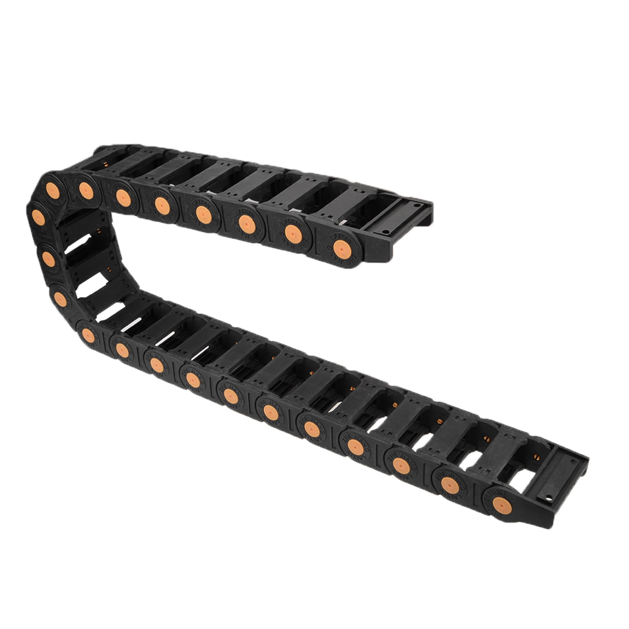 Drag Chain Cable Carrier Open Type with End Connector R55 25X62mm 1