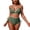 Army Green, variant on Women's Bikini Set Cheeky Bathing Suit 2 Piece Swimsuit Ruched Soft Beach Swimming Summer Stretch Coffee Medium