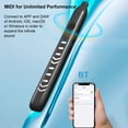 thumbnail image 3 of Mistaha Digital Wind Instrument with 10 Sound Effects/3 Levels of Breath Sensitivity/12 Semitones/Bluetooth Connection Built-in Lithium Battery White, Black Optional, 3 of 6