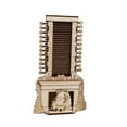 thumbnail image 4 of Wooden Advent Calendar Santa Claus Holiday Decor 24 Days Countdown for Dorm Bedroom Office Fireplace Tabletop, 4 of 9