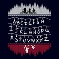 thumbnail image 2 of Netflix Toddler's Stranger Things Upside Down Alphabet Lights Graphic T-Shirt, 2 of 3