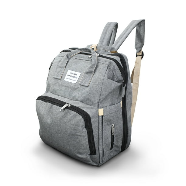 Mochila Panalera cambiador Multifuncional en color Gris Idea Nuova Mochila en color Gris Walmart en linea
