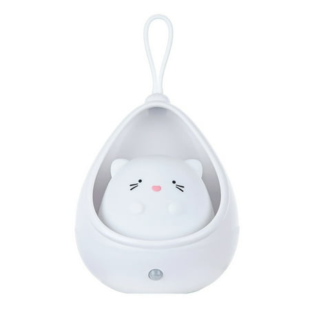 

Smart Night Light Motion Sensor USB Chargeable Cute Animal LED Desk Lamp Gifts Silicone Wall Lights