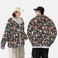 thumbnail image 3 of KLL Autumn Forest Print Men's Women’s UPF 50+ Sun Protection Outdoor Hoodie Jacket Long Sleeve Fishing Hiking Performance Shirt-Medium, 3 of 6