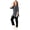 Black Stripe, variant on Women's Plus Size Suprema Studio Half-Zip Tunic