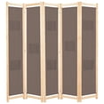thumbnail image 6 of vidaXL Room Divider Folding Privacy Screen for Home Living Room Office Fabric, 6 of 14