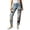 Navy, variant on NordicNest Halloween Pants for Women Style Holiday Printed Distressed Legging Straight Leg Casual Wear Orange,XXL