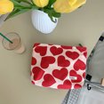 thumbnail image 2 of Bolsa cosmético de pana Love Women Vintage Beauty Bag Lindo neceser (rojo) Hugtrwg Para Estrenar, 2 of 9