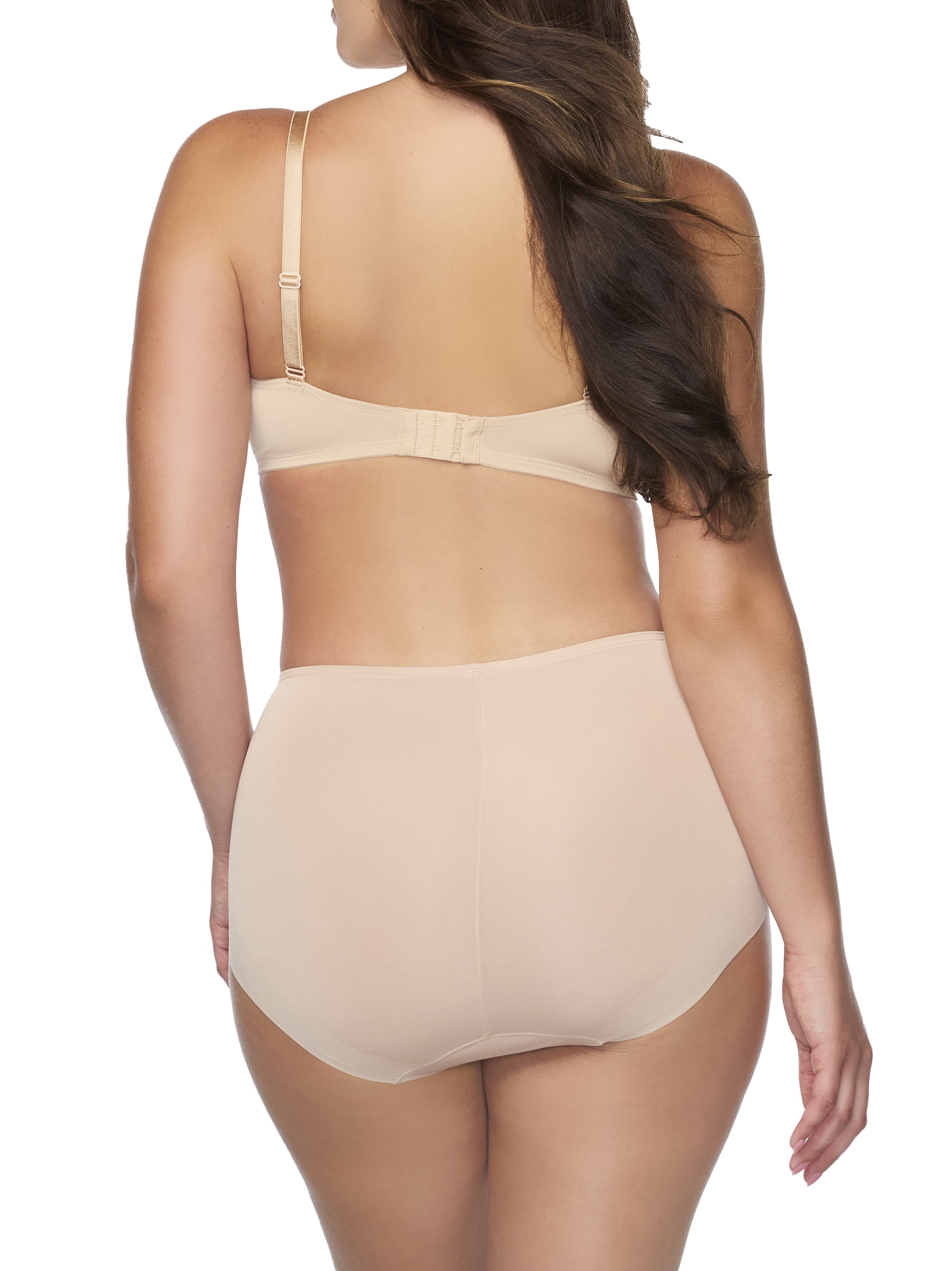 Cupid Women's 2-Pack Modern Light Shaping Briefs, Sizes S-2XL