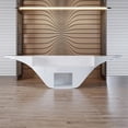 thumbnail image 5 of Paint luxury creative cashier special-shaped front desk reception desk custom welcome front desk FRP fashion bar My Lux Decor Round, 5 of 5