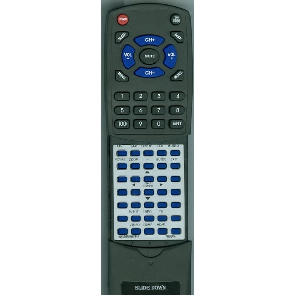 Replacement Remote for INSIGNIA 098GRASWBNEBYA, RT098GRASWBNEBYA, RC305, NSL19W1Q10A