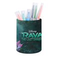 thumbnail image 1 of Raya y el Último Dragón-theme Cylinder Pen Holder Pencil Organizer with Flannel Lining PVC Leather Material Cardboard Base for study work 10*8CM, 1 of 6