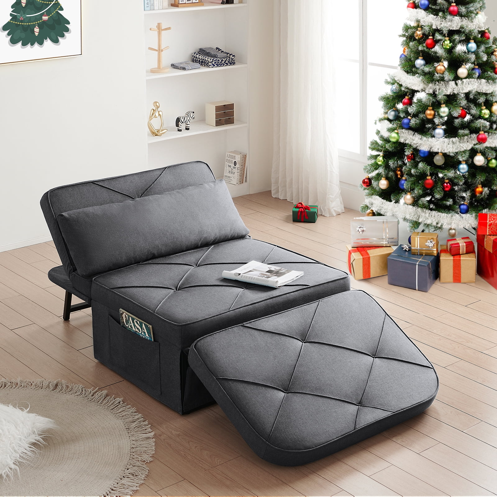 Vonanda Sofa Bed Plus Convertible Chair 5 in 1 Multi Function
