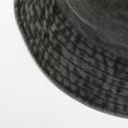 thumbnail image 6 of Xfvqtps Men and Women Bucket Hat Washed Fabric Fashion Solid Color Retro Cowboy Hat Sun Protection Sunshade Outdoor Sun Hat Fishing Hat Gray, 6 of 7