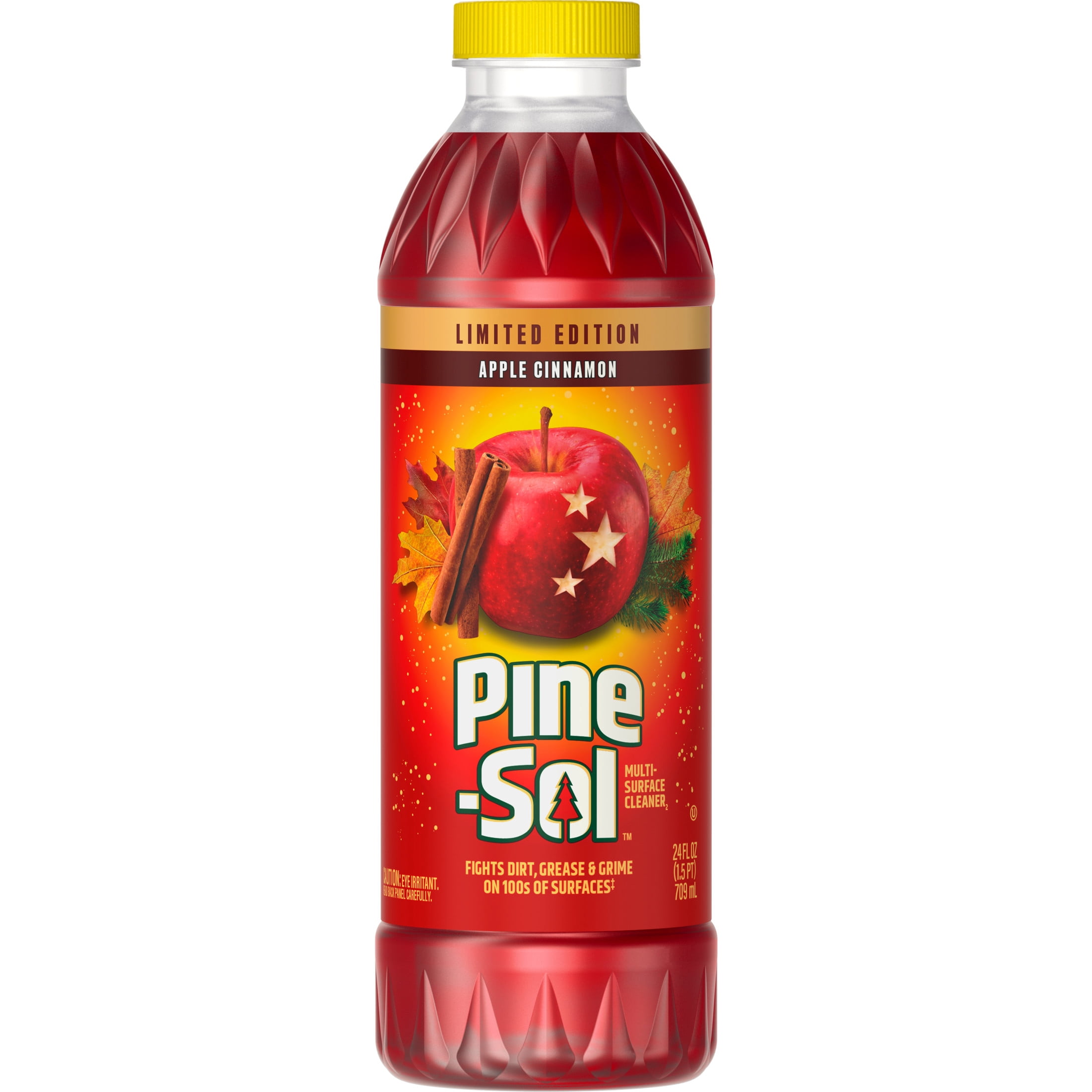 Pine-Sol Multi-Surface Cleaner, Apple Cinnamon Scent, Limited Edition, 24 fl oz