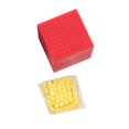 thumbnail image 2 of Ensemble de blocs de base dix pour la classe des enfants, outils d'apprentissage interactifs et pratiques en mathématiques, 2 of 4
