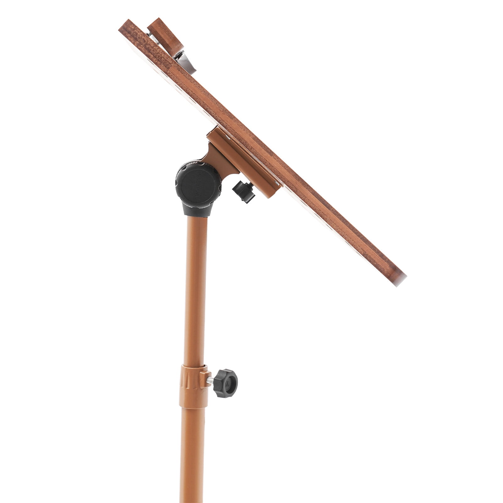 Miumaeov Music Score Rack 70-180cm Adjustable Height Tripod Freestanding Practical Music Stand