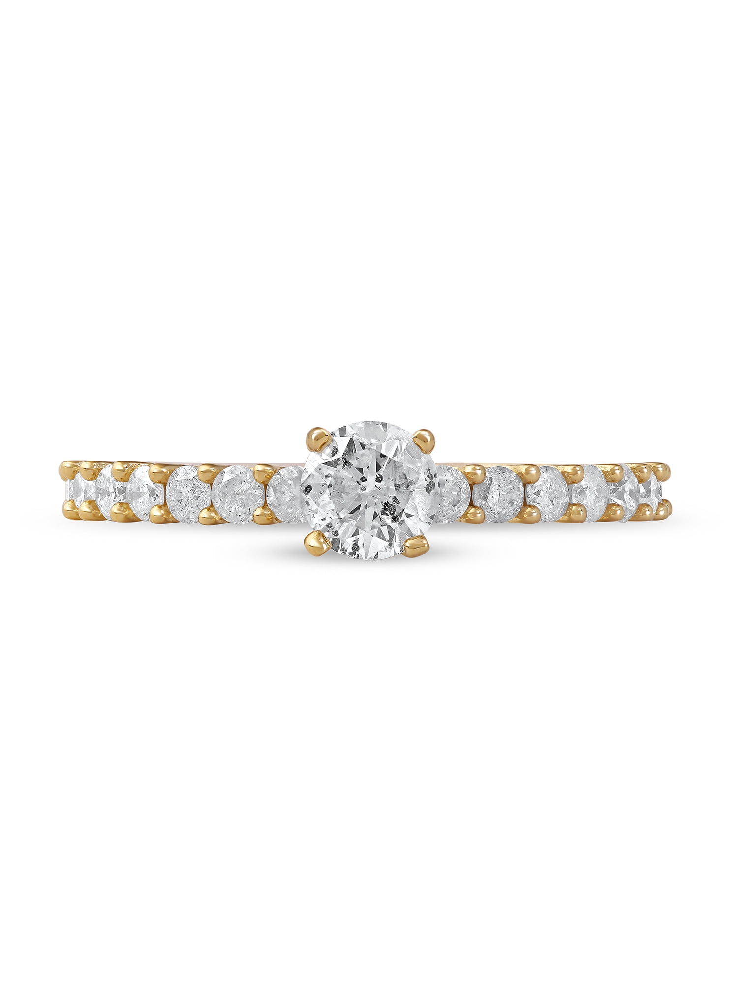 1 Carat T.W. Diamond Classic 14kt Yellow Gold Engagement Ring