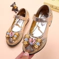thumbnail image 1 of Sandalias para niñas verano nueva moda coreana Sophia forzen princesa zapatos cristal fondo suave niños playa shoes32-Insole 20cm Gao Jinjia LED, 1 of 2