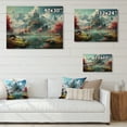 thumbnail image 4 of Designart "Castle from a Fairytale IV" Castles Print on Natural Pine Wood, 4 of 5