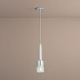 thumbnail image 2 of 19 Inch 5.1W 120V 1 Led Pendant-Gunmetal Finish-Coffee Ombre Glass Color Oxygen Lighting 3-656-2018, 2 of 4