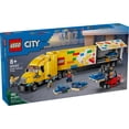 thumbnail image 2 of LEGO City Yellow Delivery Truck Toy, Comes with a Semitruck Model, Forklift and 4 Minifigures for Pretend Play, Fun Birthday Gift Idea for Kids' 8 Years Old and Up, 60440, 2 of 7