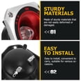 thumbnail image 4 of YSNOOWE 2Pcs Horn Tweeter for Stage Precise Audio Performance Multi Use Robust Design, 4 of 6