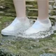 thumbnail image 5 of Cubiertas impermeables de silicona para zapatos, botas de lluvia de goma antideslizantes reutilizables, accesorios para días lluviosos al aire libre, 1 par, 5 of 5
