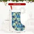 thumbnail image 4 of Fuzoiu Hawaiian Style Print Christmas Stockings, Party Supplies & Kids Gifts,Big Xmas Stockings Decoration for Family Decorations Hanging Ornament for Xmas Holiday Party, 4 of 7
