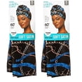 thumbnail image 1 of Envoltura de satén suave Scarf KISS Colors & Care para el cuidado del cabello, 1 of 8