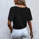thumbnail image 4 of Pntutb - Camiseta de manga corta para mujer con cuello redondo sólido Pntutb Pntutb-3397, 4 of 9