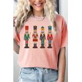 thumbnail image 3 of Fun and Charming Christmas T-Shirt - Pink Nutcracker Graphic | [ZhiHiMeRi] | (US 16-18)XL, 3 of 9