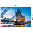 thumbnail image 3 of Timeless Visions - Tower Bridge Wall Poster with Pushpins, 22.375" x 34", 3 of 3