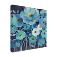 thumbnail image 3 of Trademark Fine Art 'Indigo Flowers II' Canvas Art by Silvia Vassileva, 3 of 3