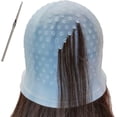thumbnail image 1 of Silicone Highlighting Cap, Highlighting Cap And Hook, Hair Dye Cap, Hair Frosting Cap, Highlighting Frosting Cap, 1 of 4