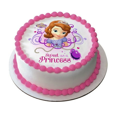Sofia The First Edible Icing Image Cake Decoration Topper 1 4 Sheet