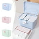 thumbnail image 1 of Xihbxyly Botiquín de Primeros Auxilios Portátil, Kit de Emergencia Compacto, Diseño Resistente E Impermeable, Ideal para El Hogar, El Coche, Aventuras Al Aire Libre, Viajes y Acampadas, Azul/Rosa/Ver, 1 of 7