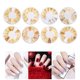 thumbnail image 5 of 8 cajas Remache de oro Tachuelas de uñas Aleación Nail Art Decoraciones DIY Manicure Jewelry, 5 of 6
