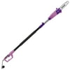 Restored Sun Joe SWJ807E-PRP-RM Electric Convertible Pole Chain Saw, 10 inch, 8.0 Amp (Purple) (Refurbished)
