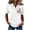 WhiteAW0520&03, variant on Fabrcox 1776-2026 4th of July Women's Polo Shirts Short Sleeve Flag Print USA 250th Anniversary Shirt Celebration Freedom Patriotic Shirts for Women White M