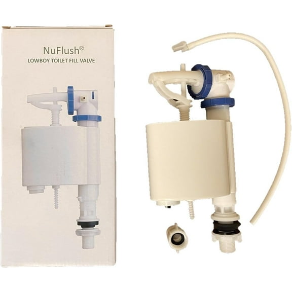 Lowboy Toilet Fill Valve for Short Toilet Tanks by NuFlush