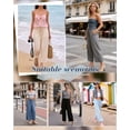 thumbnail image 5 of REDESS Capri Pants for Women Summer Capris Adjustable Drawstring with Pockets M-XXXL, 5 of 7