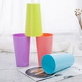 thumbnail image 5 of RAGUPEL Plastic Cups, Colorful Drinking Glasses Set, Durable and Smooth Edged Cups, Easy-Clean Design, 2-Pack, 5 of 7
