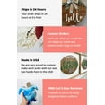 thumbnail image 3 of 2021 with Ring Sign Unfinished Wooden Cutout Home Decor DIY Wedding 24" / 1/4", 3 of 3