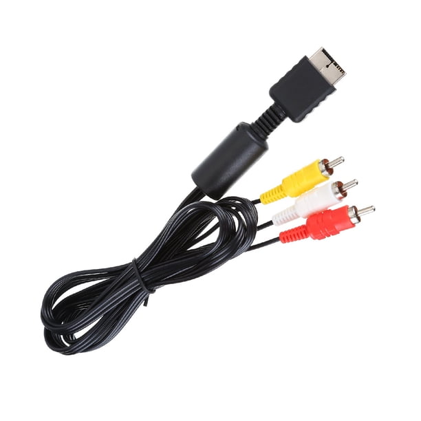 Seitruly 1.8M AV to RCA Audio Cable Triple Thick Controllers Wire Composite Line Copper PS2 Easy Ultra Leads Installment for TV Type3 NO3