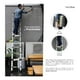 thumbnail image 2 of Escalera Telescópica SelectShop 13 Peldaños Ajustable Retráctil 3.8 M, 2 of 5
